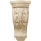 Ekena Millwork 5 1/4"W x 4 3/4"D x 12"H Medium Farmingdale Acanthus Corbel, Rubberwood COR05X04X12FRRW - alternate 4